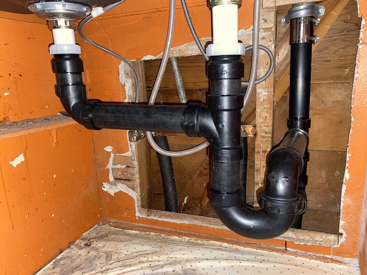 Professional Repiping Services equipment and tools on the job in Falls Church